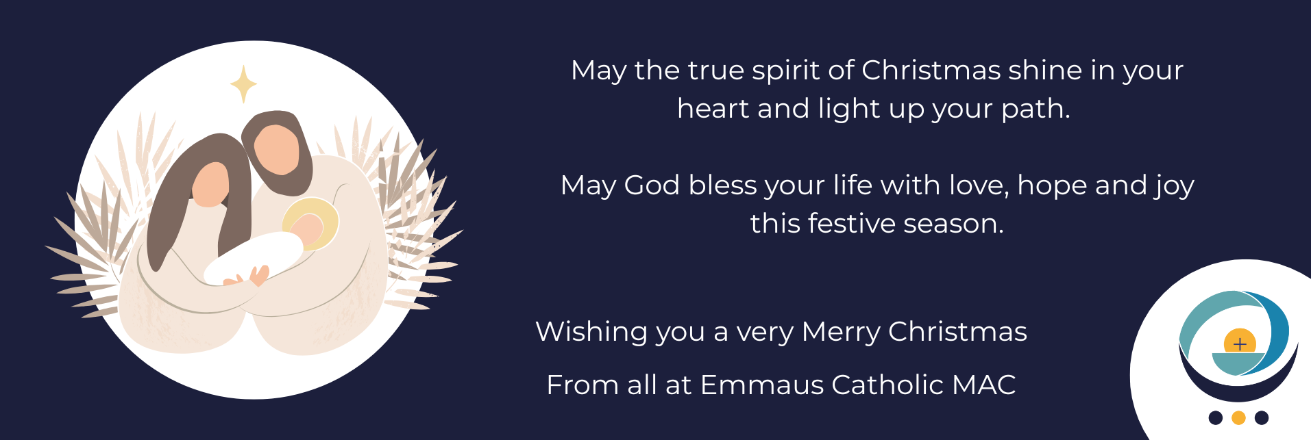 Emmaus Christmas Banner